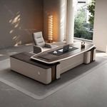 Durable Salable Office Computer Executive Table Design Office Desk and Chair Set