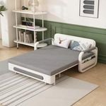 Full Size Sofa Bed -Pull Out Sofa Bed Futon Sleeper Couches for Living Room Lounge Foldable Sofa Bed
